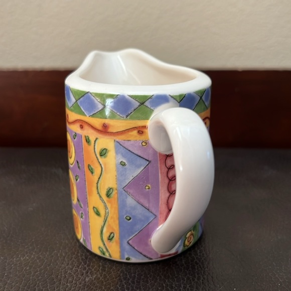 Ceramic 8oz Creamer/Milk Container Features Sweet Shoppe Design by Sango - Picture 2 of 7